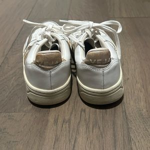 Veja Gold and White Shoes 9